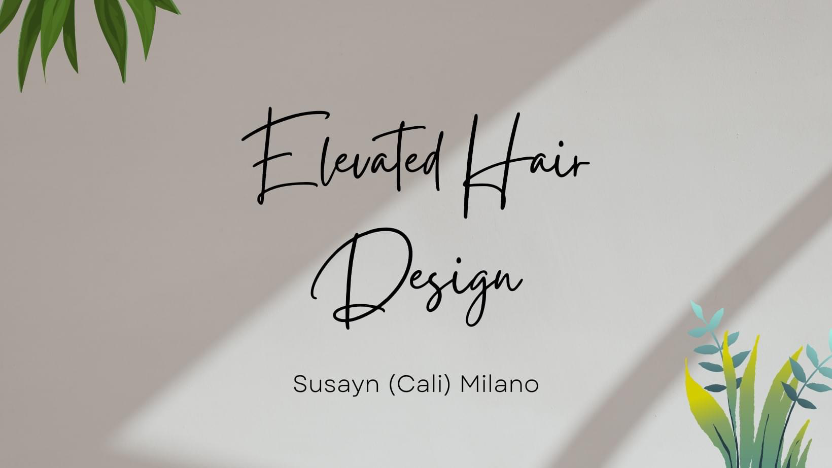 Elevated Hair Design