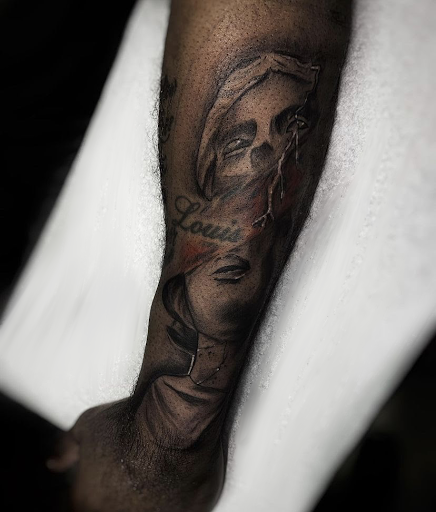 Explore tattoo ideas for faith, creative tattoo ideas in Lavonia, available at 1890 Tattoo Co.
