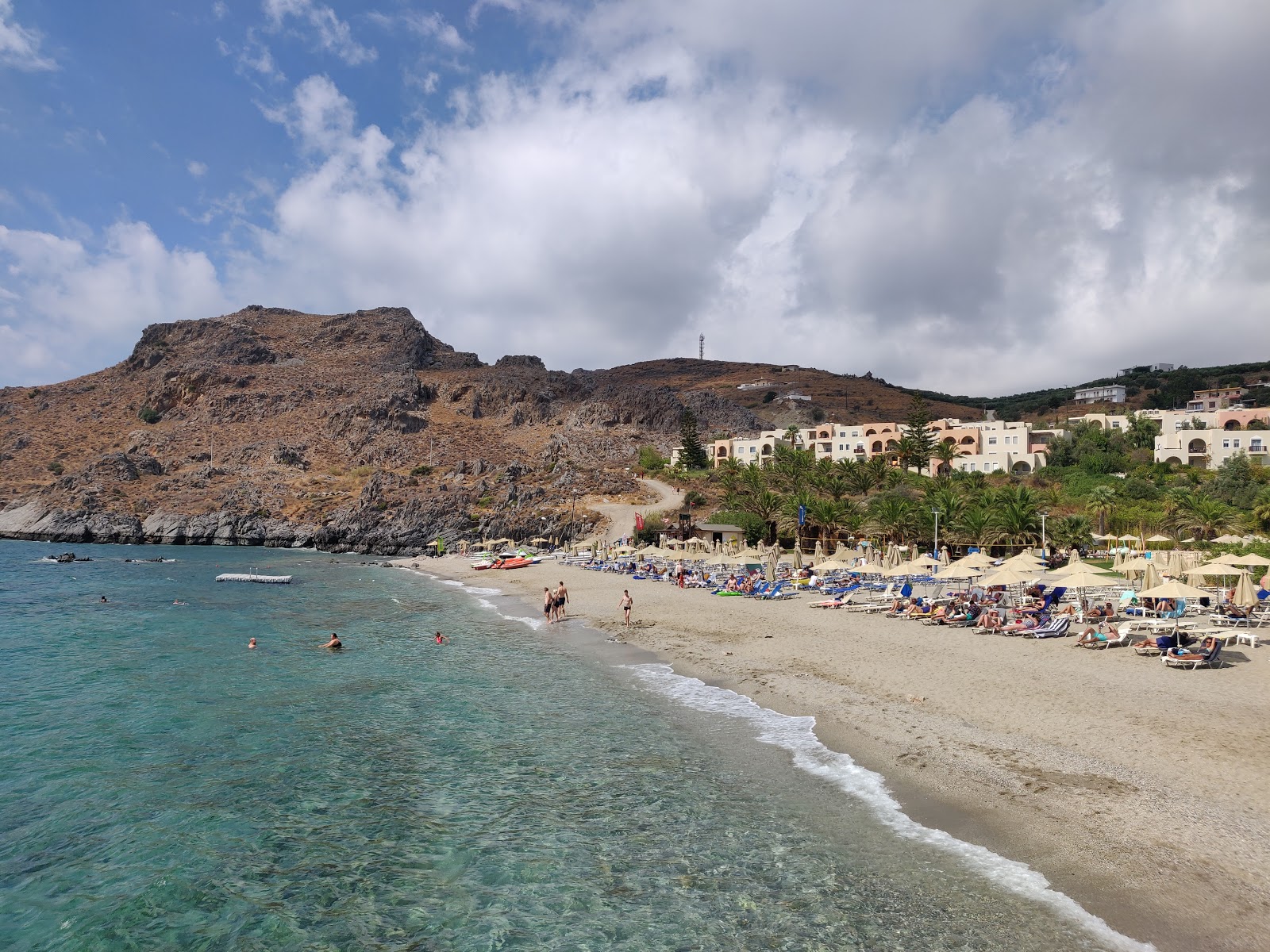 Photo of Damnoni beach amenities area