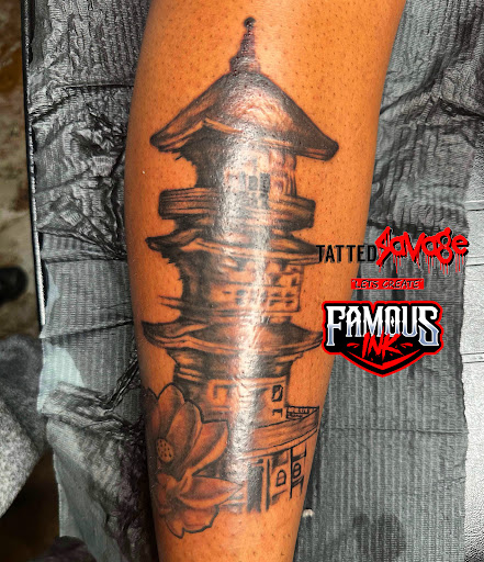 Explore queen of hearts tattoo ideas, creative tattoo ideas in Hammond, available at Famous Ink, Inc.