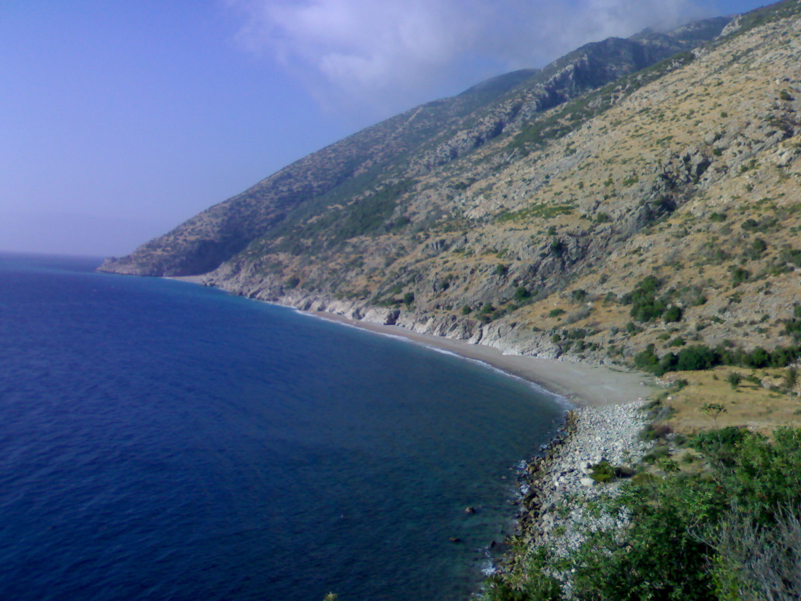 Foto van Humeyra beach met turquoise puur water oppervlakte