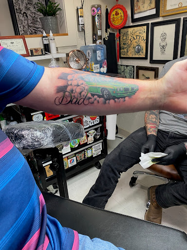 Explore wizard tattoo ideas, creative tattoo ideas in Muncie, available at Fox & Sparrow Tattoo