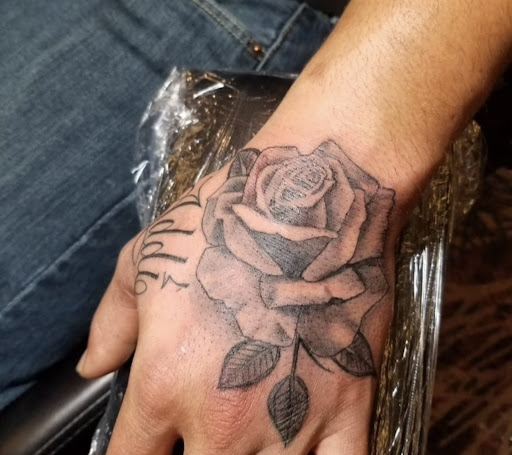 Explore st jude tattoo ideas, creative tattoo ideas in Peoria, available at Modern Ink Tattoo