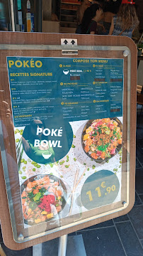 Restaurant japonais POKÉO à Bordeaux (la carte)