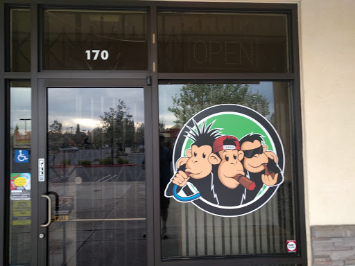 Tobacco Shop «3 Monkeys Smoke & Vape Shop», reviews and photos, 5140 Foothills Blvd #170, Roseville, CA 95747, USA