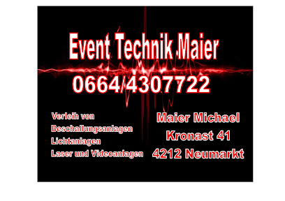 Eventtechnik Maier