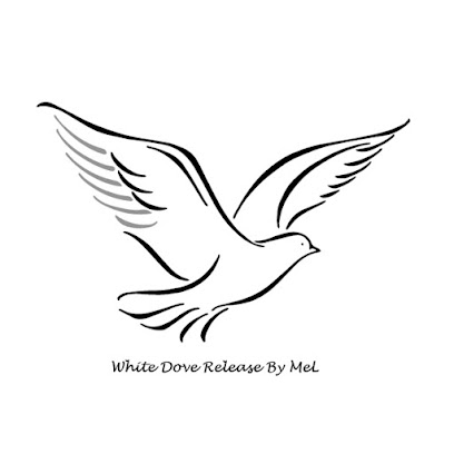 white dove release by Mel