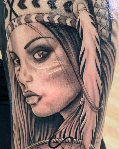 Explore tattoo of lips ideas, creative tattoo ideas in Kenosha, available at Kenosha Tattoo Company