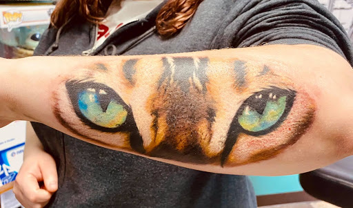 Explore castle tattoo ideas, creative tattoo ideas in Osceola, available at Valley Of The Inkd