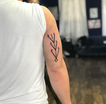 Explore libra tattoo ideas male, creative tattoo ideas in Bronx, available at Brass Knuckles Ink Tattoo Studio