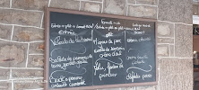 Menu / carte de Aux Délices du Cormier à Saint-Aubin-du-Cormier