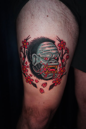 Explore jjk tattoos ideas, creative tattoo ideas in North Brunswick, available at Orpheus Tattoo Studio