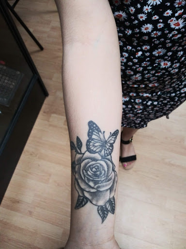 Explore neck and shoulder tattoo ideas, creative tattoo ideas in Ozark, available at Tooth & Nail Tattoo & Piercing