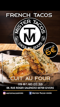 Restauration rapide Mister Tacos Givors à Givors - menu / carte
