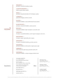 Menu du Atto Secondo Al Teatro à Ascoli Piceno