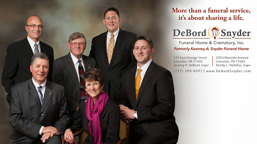 Funeral Home «DeBord Snyder Funeral Home & Crematory», reviews and photos, 141 E Orange St, Lancaster, PA 17602, USA