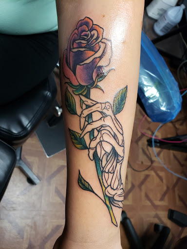 Explore name tattoos on wrist ideas, creative tattoo ideas in Jacksonville, available at Dark Seas Tattoo and Piercing