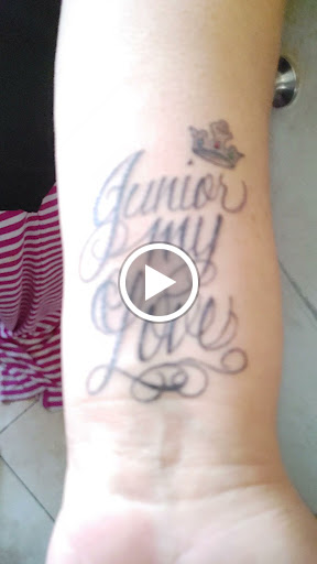 Explore memorial tattoo ideas for loved ones, creative tattoo ideas in Arcadia, available at Rubes Tattoos