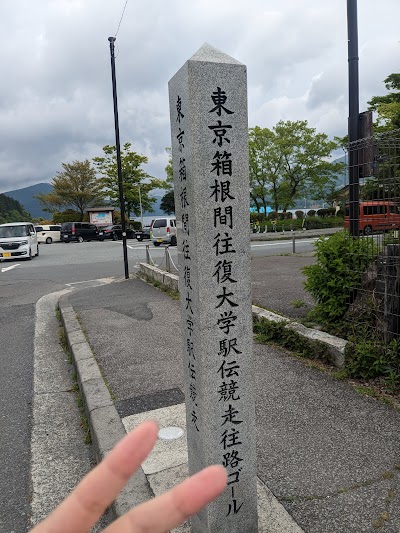 東京箱根間往復大学駅伝競走 往路ゴール・復路スタート碑