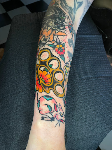 Explore 3x3 tattoo ideas for guys, creative tattoo ideas in Georgetown, available at Iron Rite Tattoo South