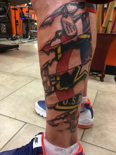 Explore tangled tattoo ideas, creative tattoo ideas in Satellite Beach, available at Rocksteady Tattoo Company