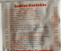 Shaki à Cologne menu