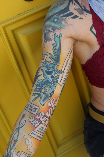 Explore skeleton key tattoo ideas, creative tattoo ideas in Winona, available at Black Moth Tattoo