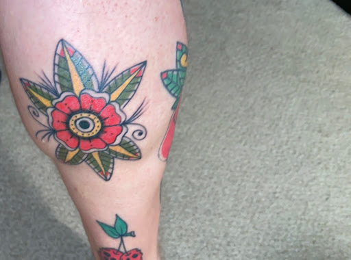 Explore butterfly tattoo color ideas, creative tattoo ideas in Bensalem, available at Electric Honor Tattoo Co.