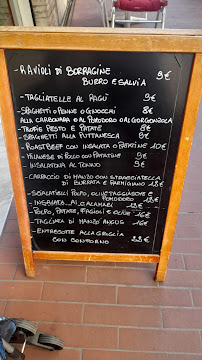 Menu du BBQ à Ventimiglia