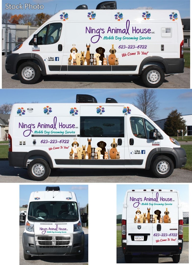 Nings Animal House Mobile Dog Groomer LLC