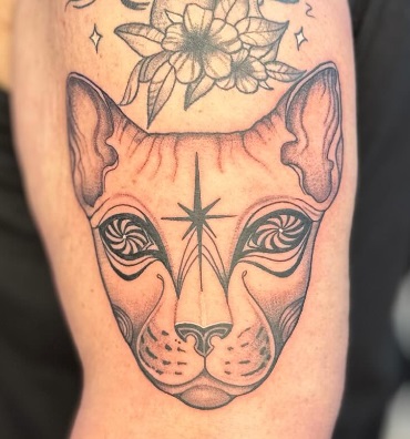 Explore tattoo ideas patchwork, creative tattoo ideas in Dunbar, available at Artistic Creations Tattoo
