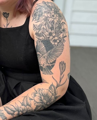 Explore labyrinth movie tattoo ideas, creative tattoo ideas in Fairview, available at Ink Angel Studios