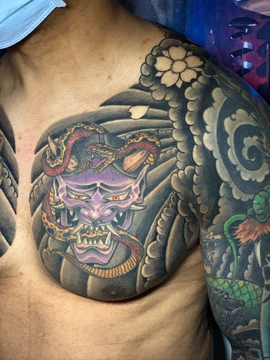 Explore tattoo ideas to cover up a name, creative tattoo ideas in Greensboro, available at Tried and True Tattoo Company