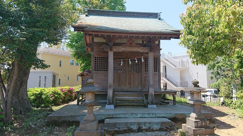 秋葉神社と諏訪社