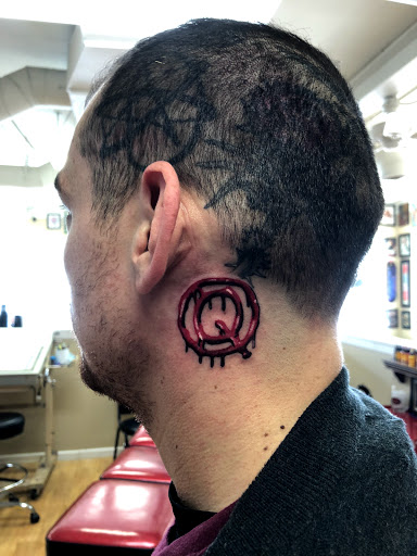 Explore bad bunny tattoo ideas, creative tattoo ideas in Liberty, available at Dark Lotus Tattoo & Salon