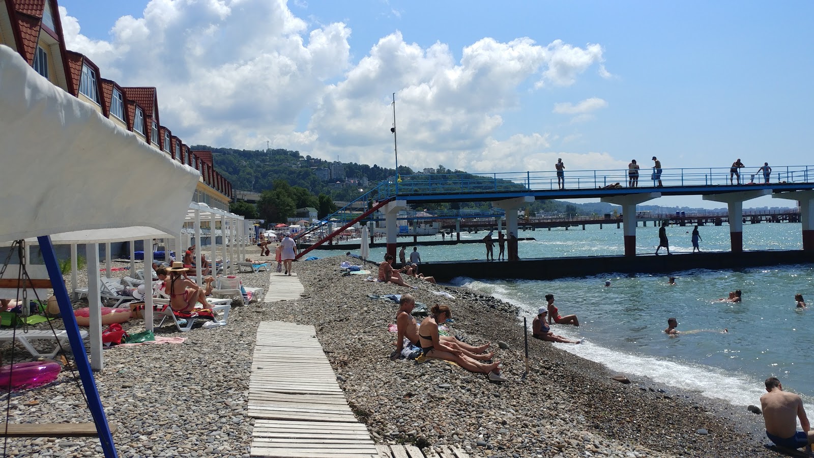 Photo of Osvod beach amenities area