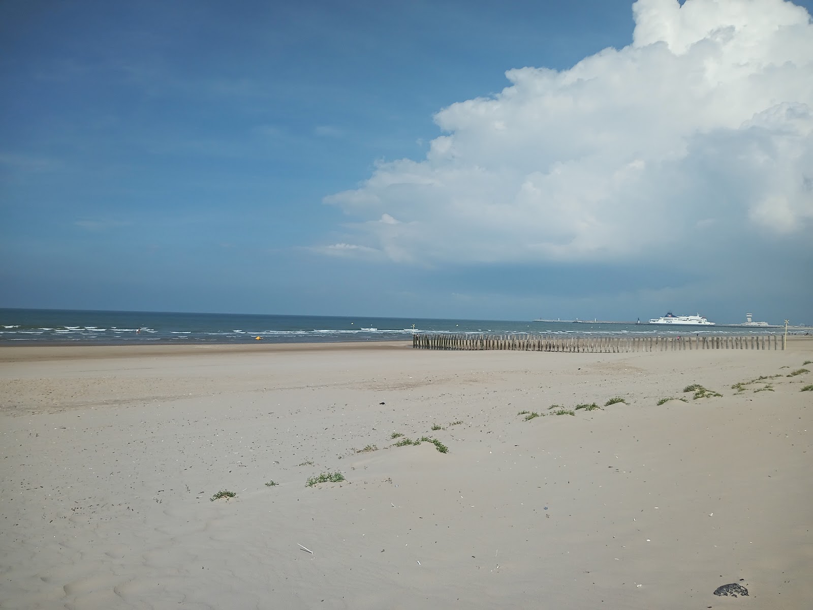 Foto di Spiaggia Bleriot e l'insediamento