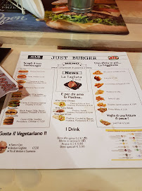 Menu du Just Burger & Pizza à Latronico