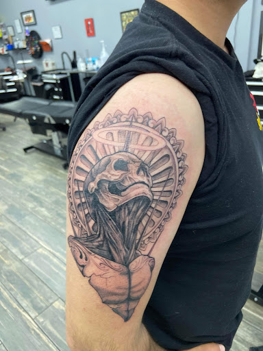 Explore tattoo ideas for musicians, creative tattoo ideas in El Paso, available at American Tattoo Society of Ft Bliss