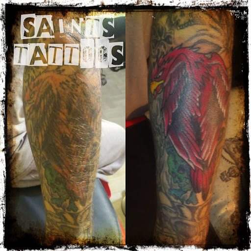 Explore chivas tattoo ideas, creative tattoo ideas in Monticello, available at Saints Tattoos