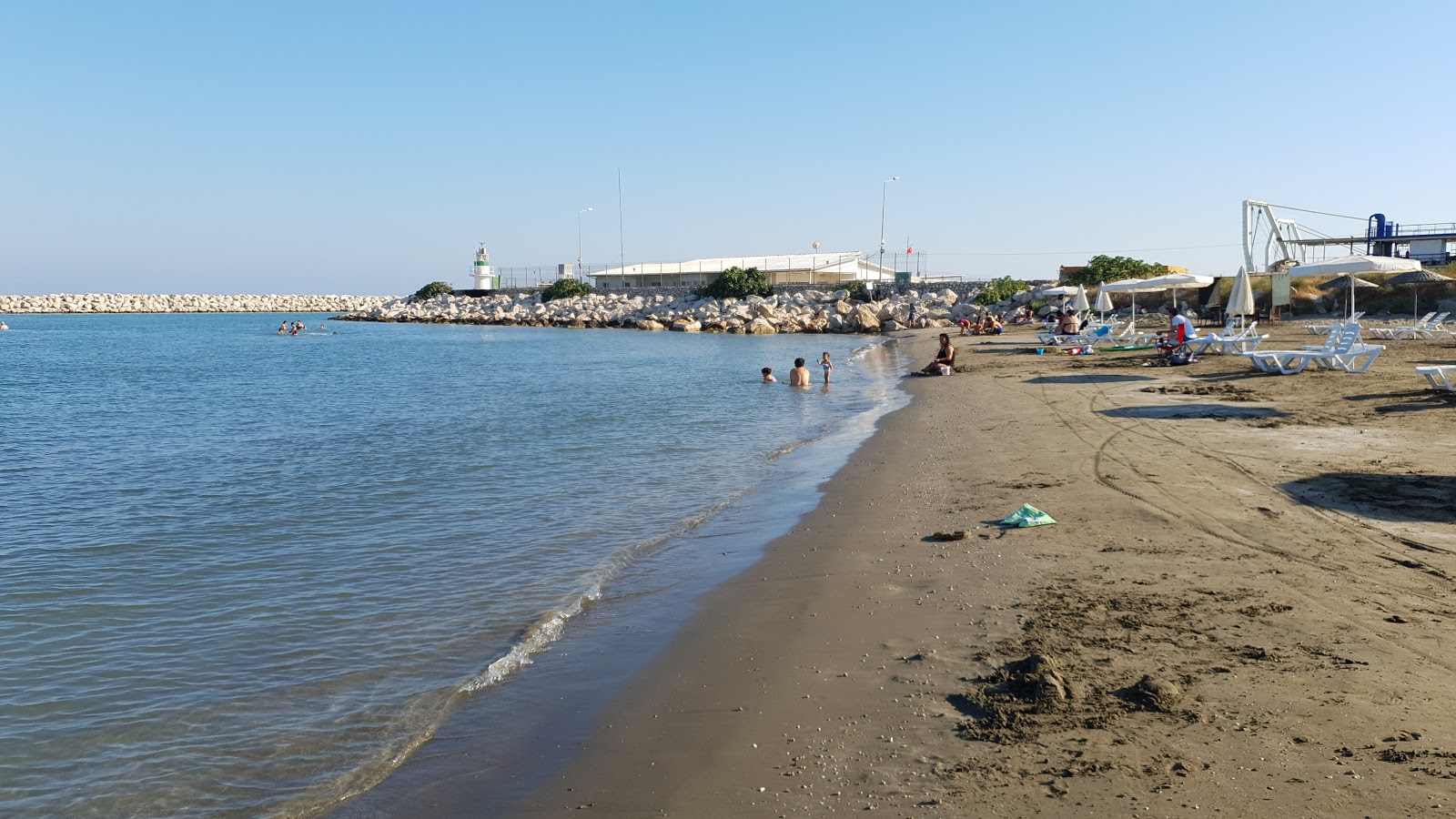 Fotografija Karatas beach II z svetel pesek površino