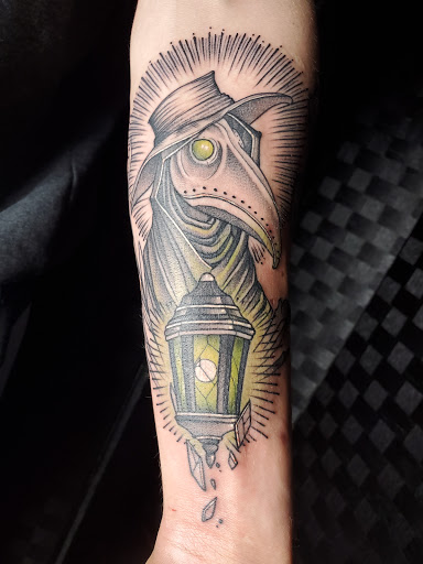 Explore skydive tattoo ideas, creative tattoo ideas in Orem, available at Hearts and Hands Tattoo and Piercing