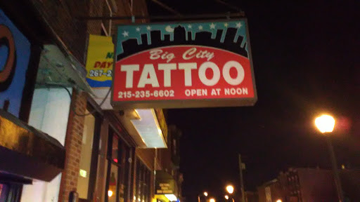 Tattoo Shop «Big City Tattoo Studio», reviews and photos, 2635 W Girard Ave, Philadelphia, PA 19130, USA