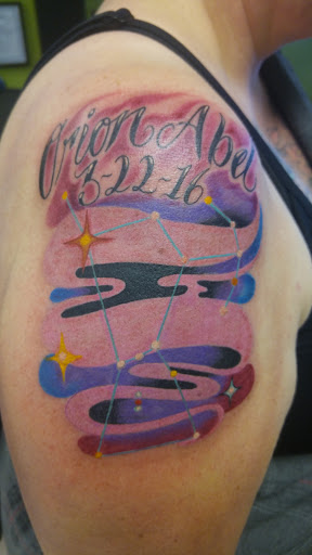 Explore tattoo for daughter ideas, creative tattoo ideas in Redondo Beach, available at Pacific Sangha Tattoo and Body Piercing