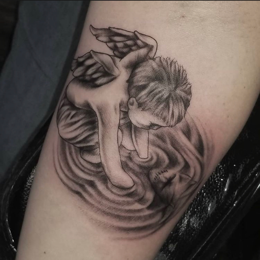 Explore gunslinger tattoo ideas, creative tattoo ideas in Hazard, available at Lost Gypsy Tattoo