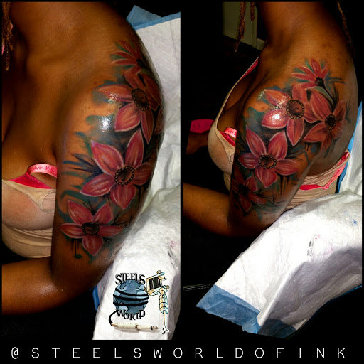 Tattoo Shop «Steels World Of Ink Tattoo Studio», reviews and photos, 3023 Nolensville Pike, Nashville, TN 37211, USA
