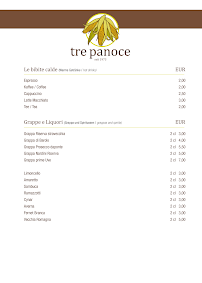 Tre Panoce à Wetzlar menu