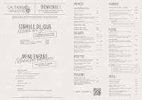 Menu du La Table Magazzino Beaune à Beaune