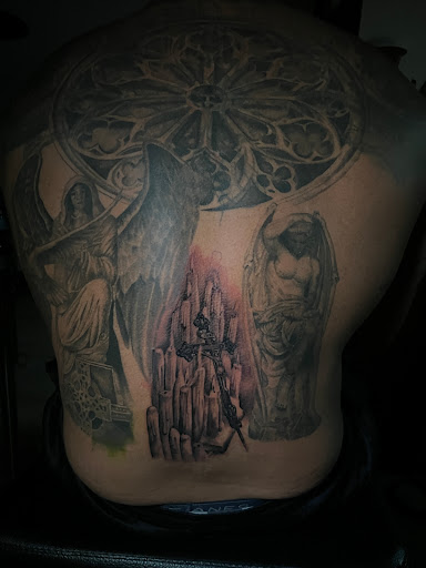 Explore automotive tattoo ideas, creative tattoo ideas in Fort Pierce, available at Hobbit House Tattoo Co