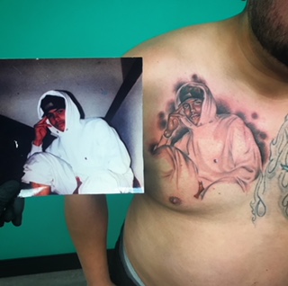 Explore broncos tattoo ideas, creative tattoo ideas in Waterbury, available at Zeus Tattoos